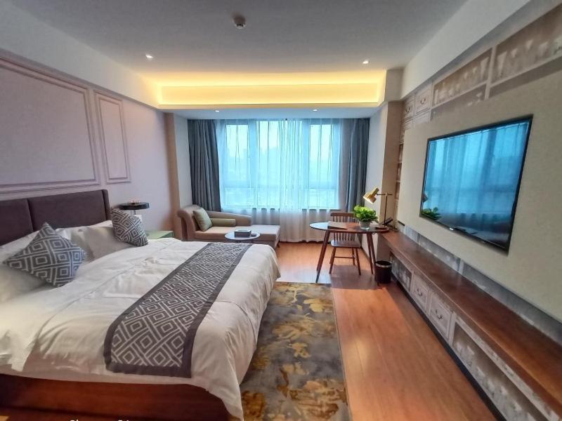 Gemei Hotel Luoyang Longmen High-Speed Railway Station Exterior foto