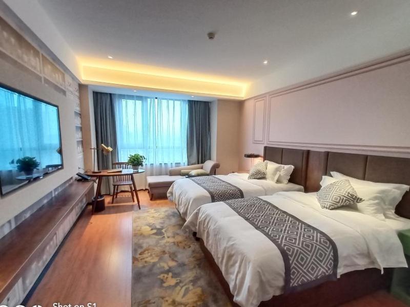 Gemei Hotel Luoyang Longmen High-Speed Railway Station Exterior foto